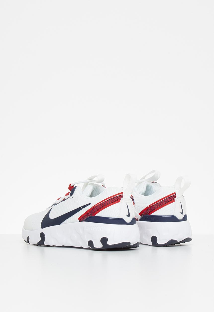Nike - Boys renew element 55 - summit white/obsidian-university red