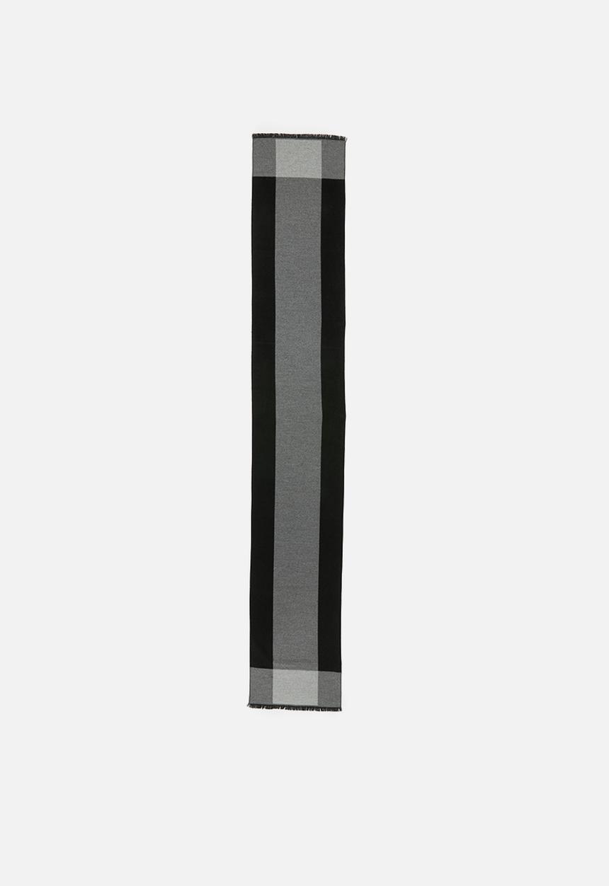 Superbalist - Macon scarf - charcoal & grey