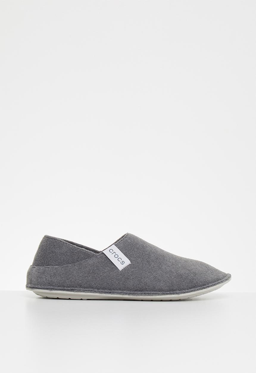 Crocs - Classic convertible slipper - charcoal & pearl white