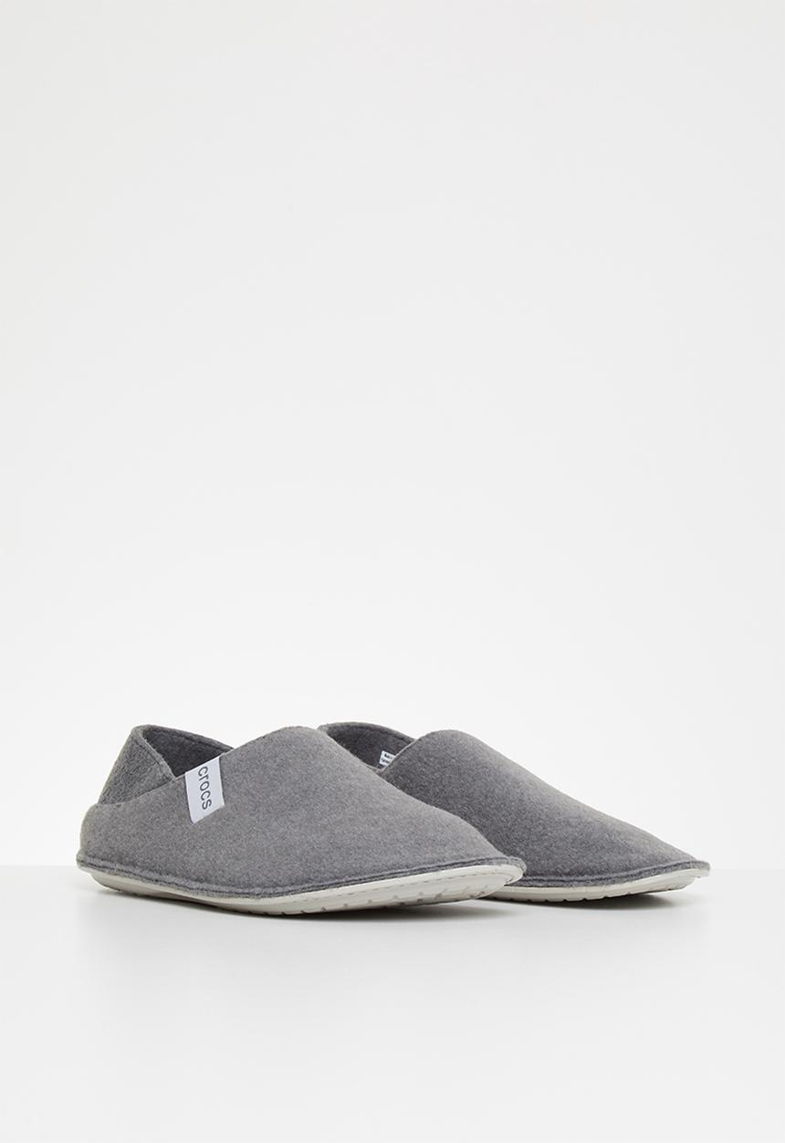 Crocs - Classic convertible slipper - charcoal & pearl white