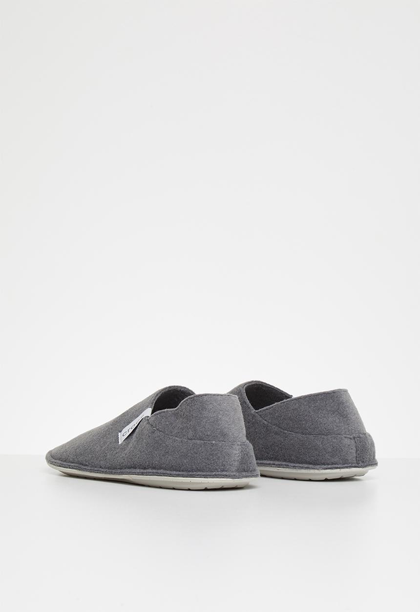 Crocs - Classic convertible slipper - charcoal & pearl white