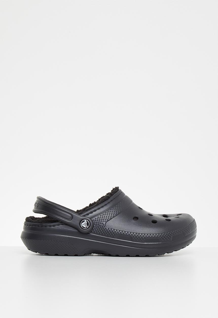 Crocs - Classic lined clog - black DNU