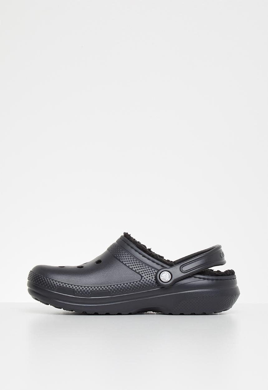 Crocs - Classic lined clog - black DNU