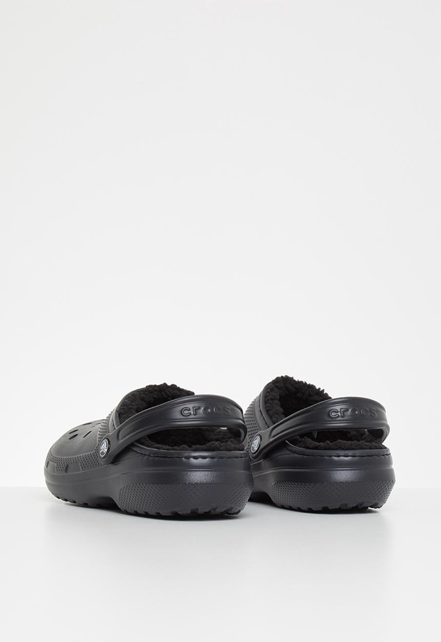Crocs - Classic lined clog - black DNU