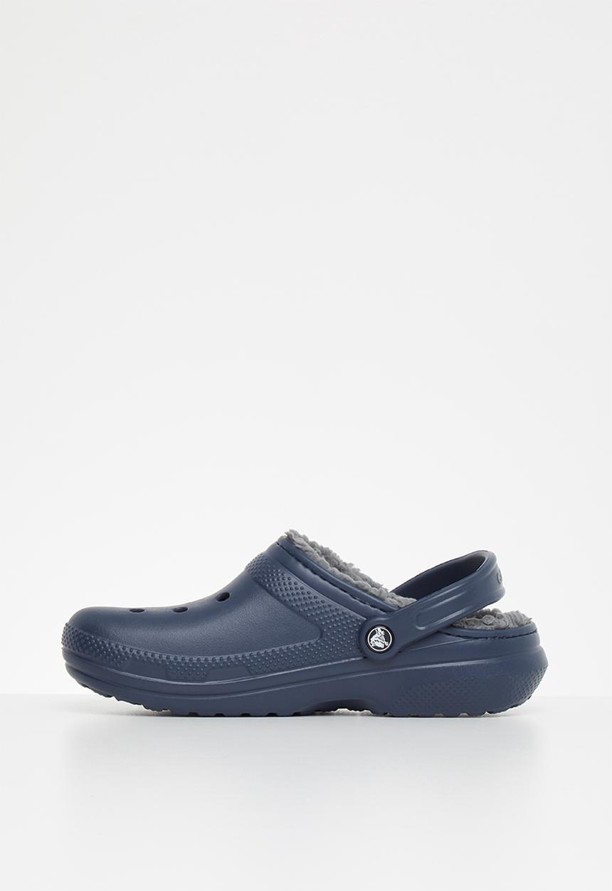 Crocs - Classic lined clog - navy & charcoal