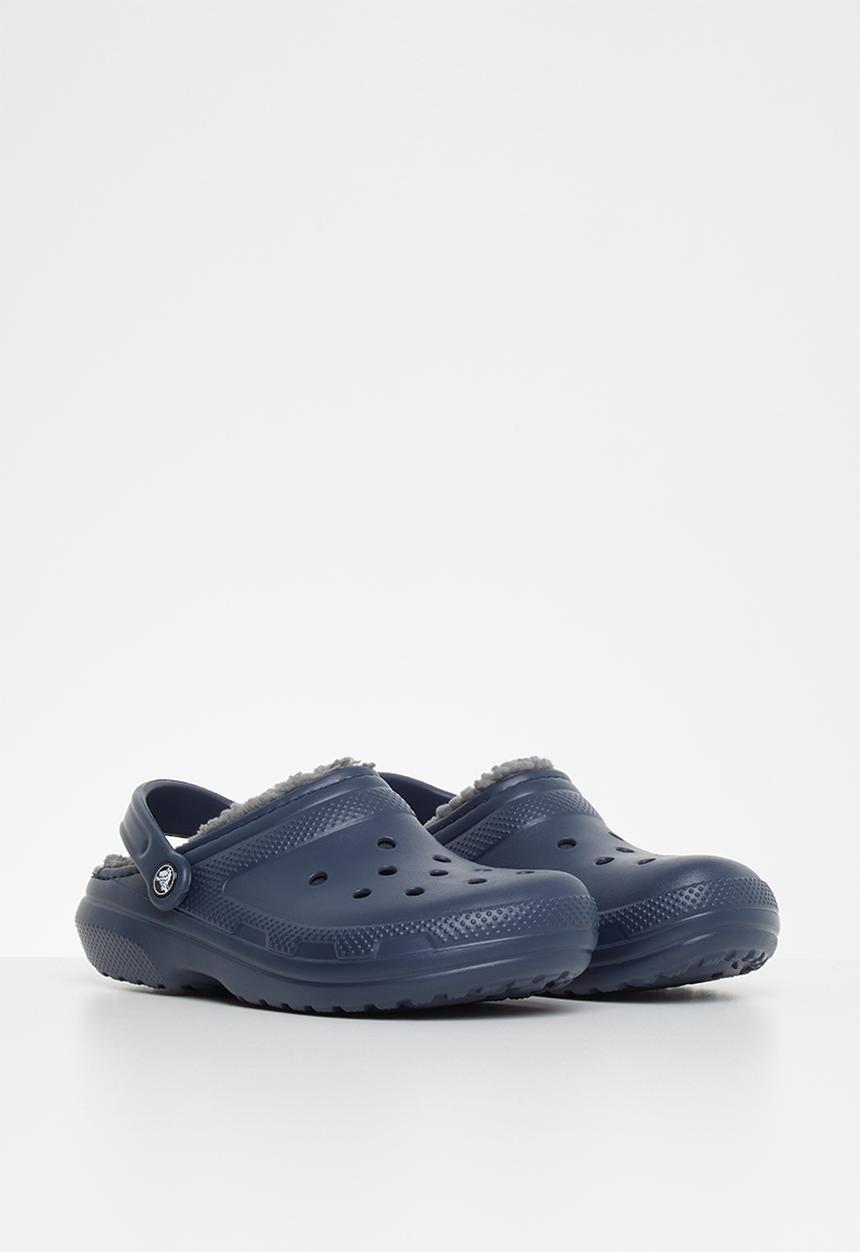 Crocs - Classic lined clog - navy & charcoal