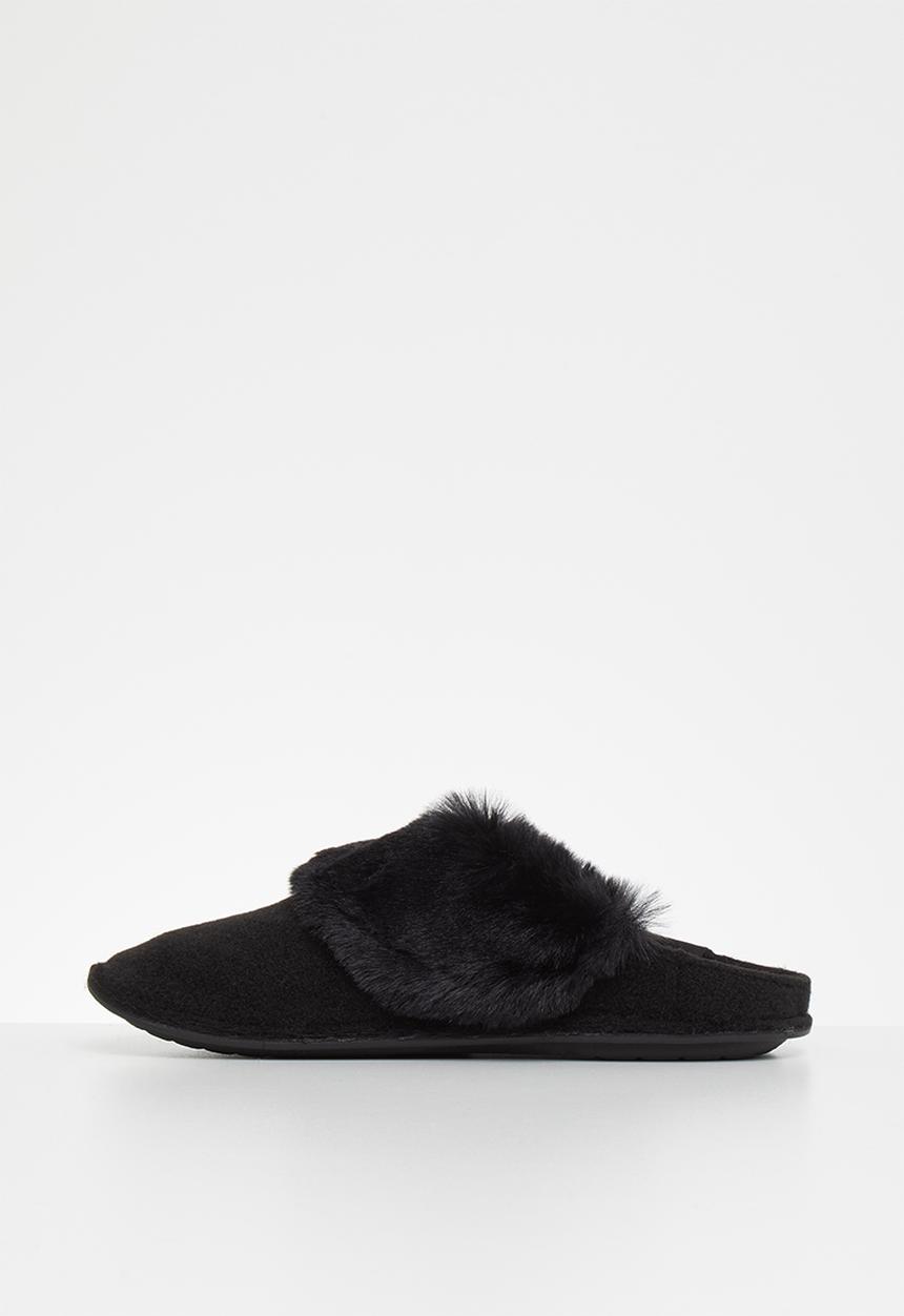 Crocs - Classic luxe slipper - black