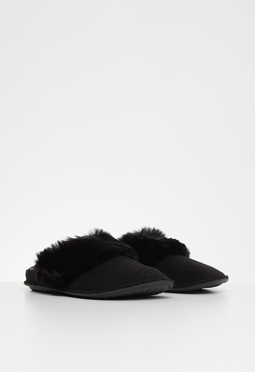 Crocs - Classic luxe slipper - black