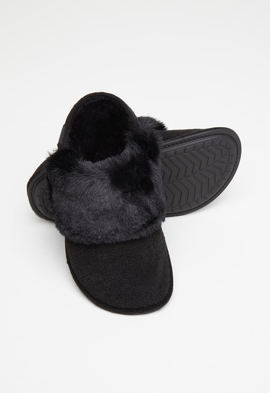 Crocs - Classic luxe slipper - black