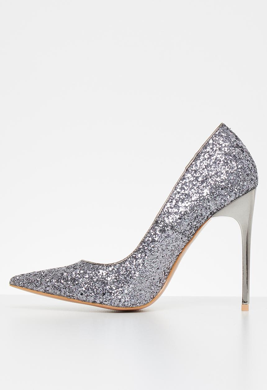 SISSY BOY - Glitz & glam court heel - gunmetal