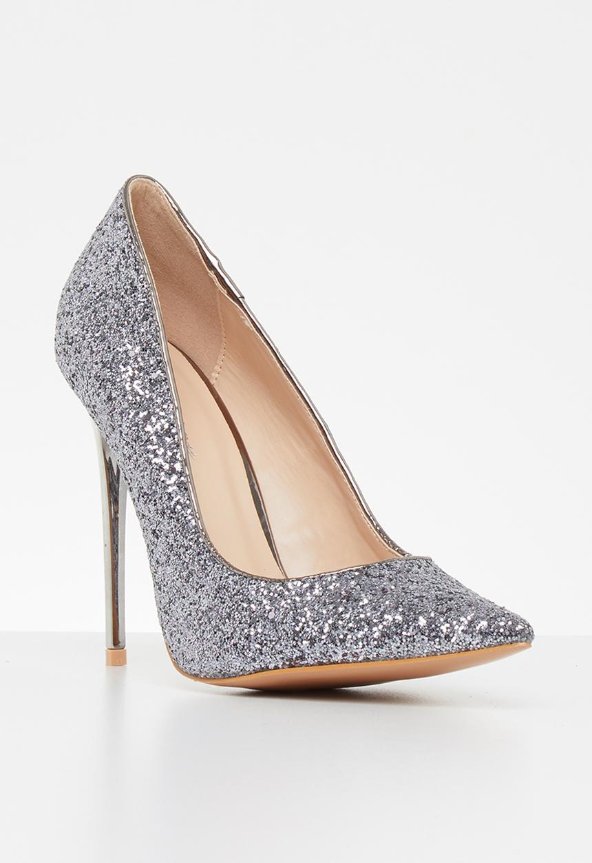 SISSY BOY - Glitz & glam court heel - gunmetal