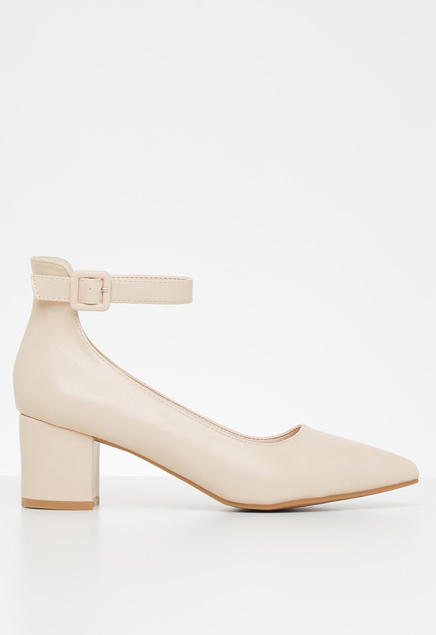 Jada - Brush pu heel - neutral