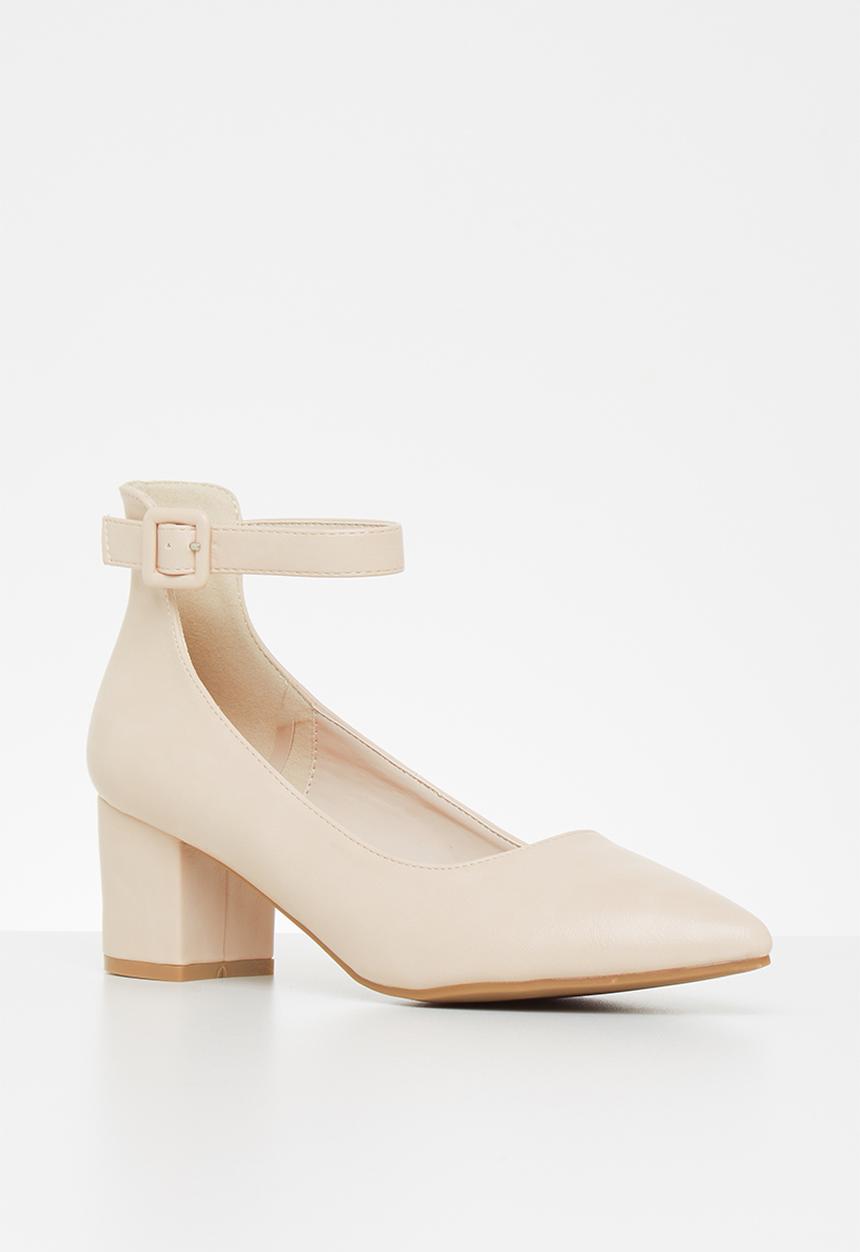 Jada - Brush pu heel - neutral