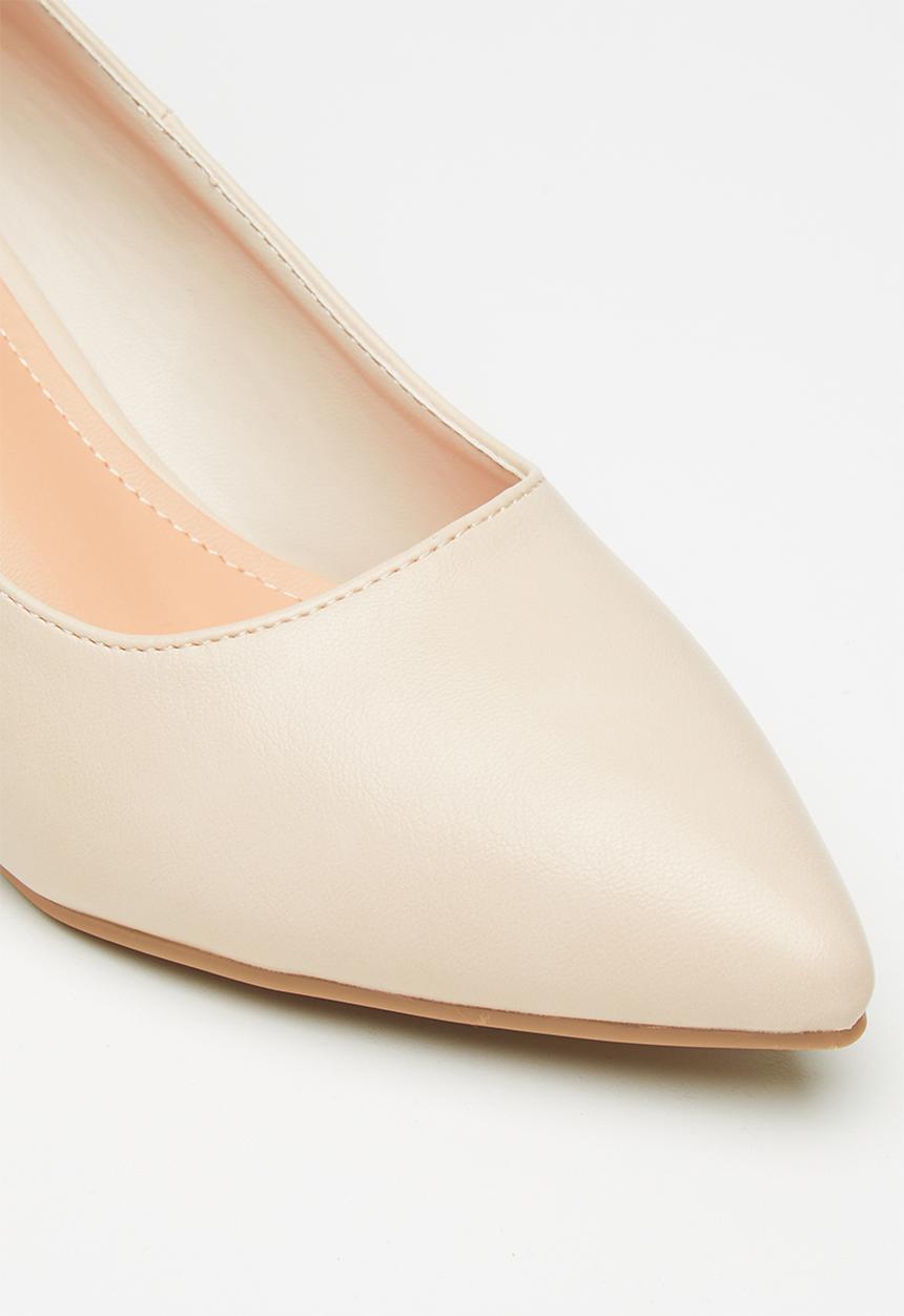 Jada - Brush pu heel - neutral