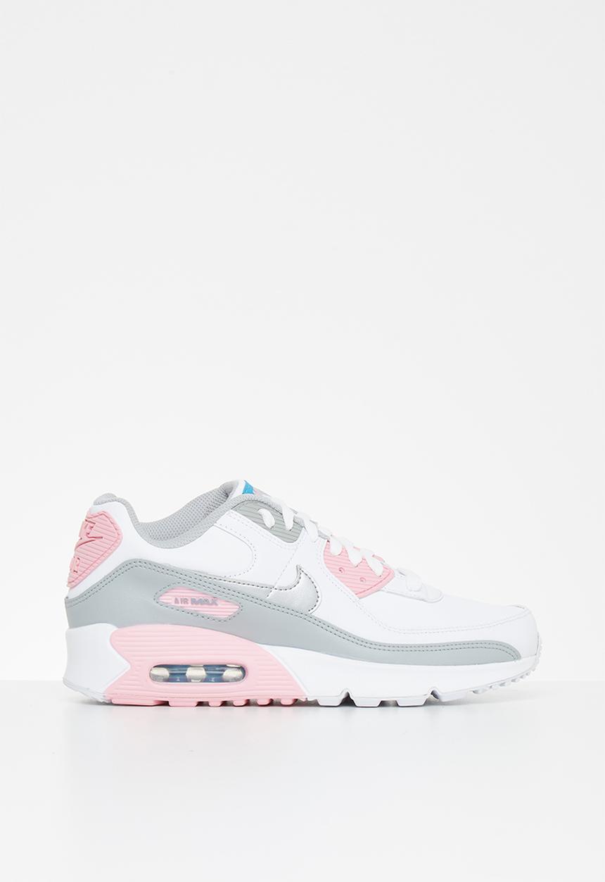 Nike - Teens nike air max 90 ltr - white/pink/grey