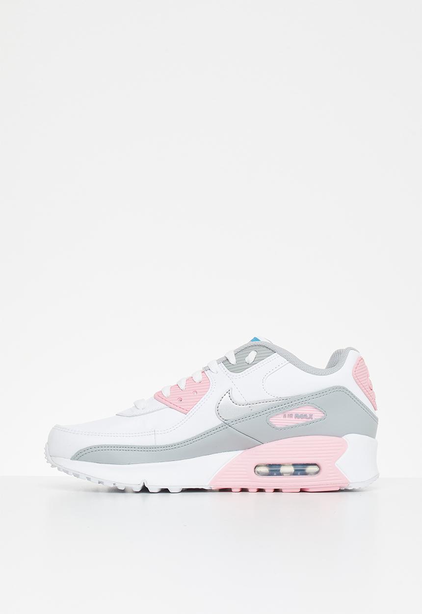 Nike - Teens nike air max 90 ltr - white/pink/grey
