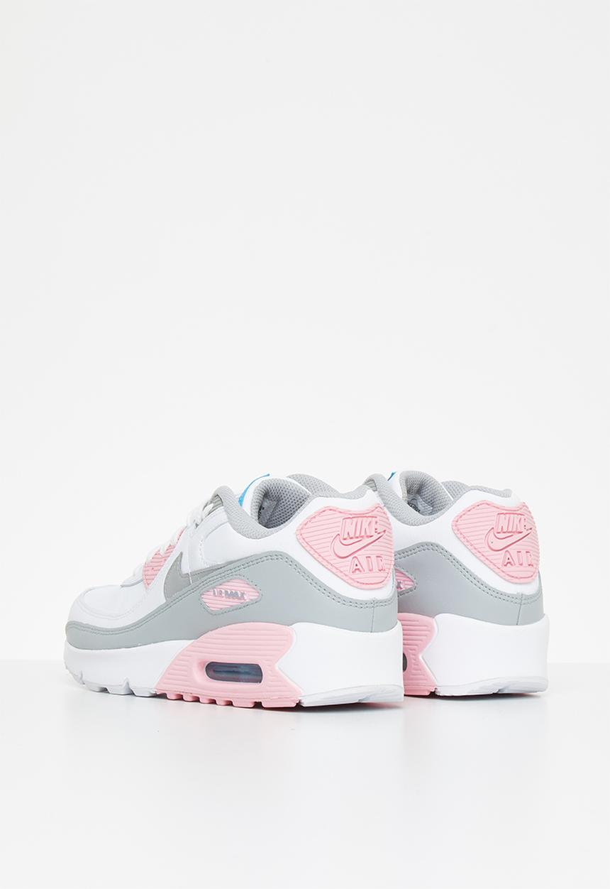 Nike - Teens nike air max 90 ltr - white/pink/grey