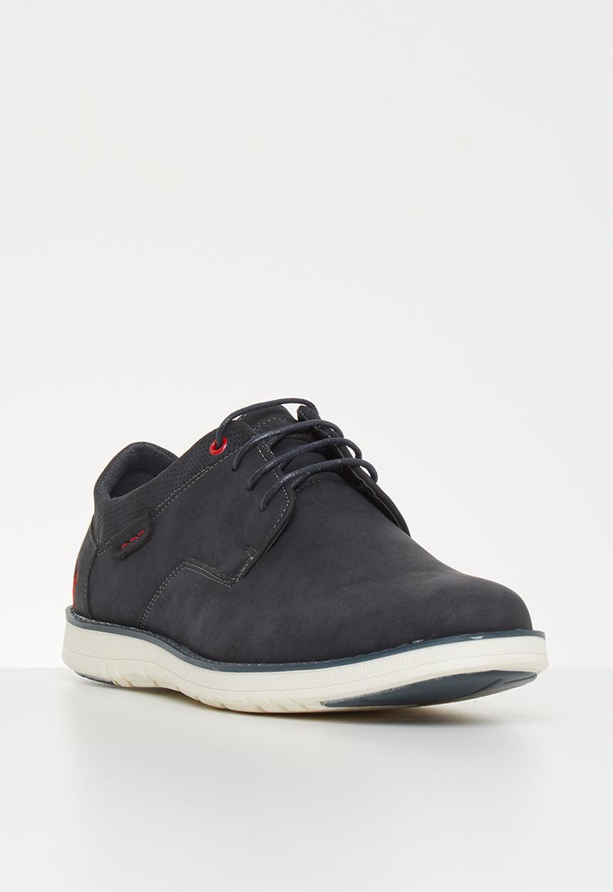POLO - Joey nubuck lace up - navy