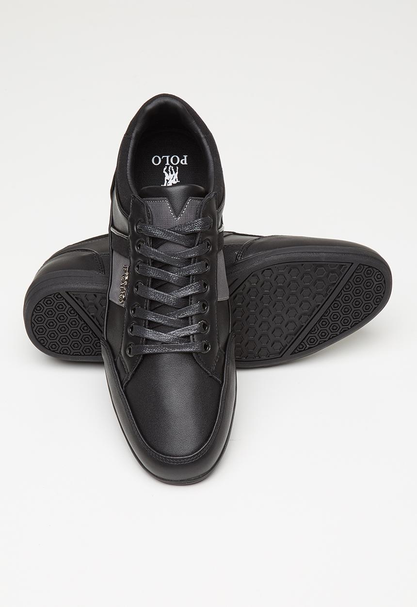 POLO - Joseph side flash sneaker - black
