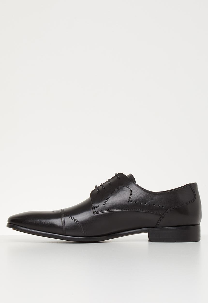 POLO - Danny wingcap lace up formal - black