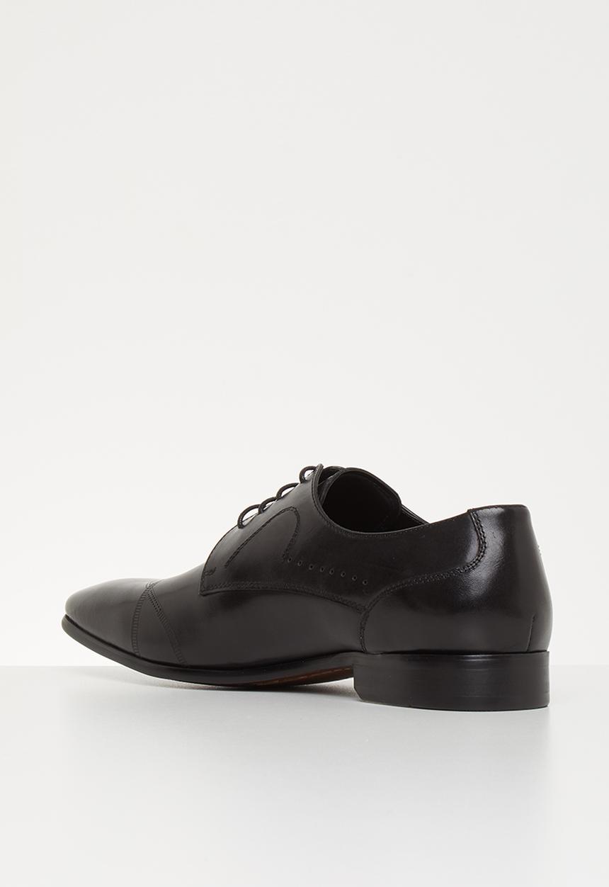POLO - Danny wingcap lace up formal - black