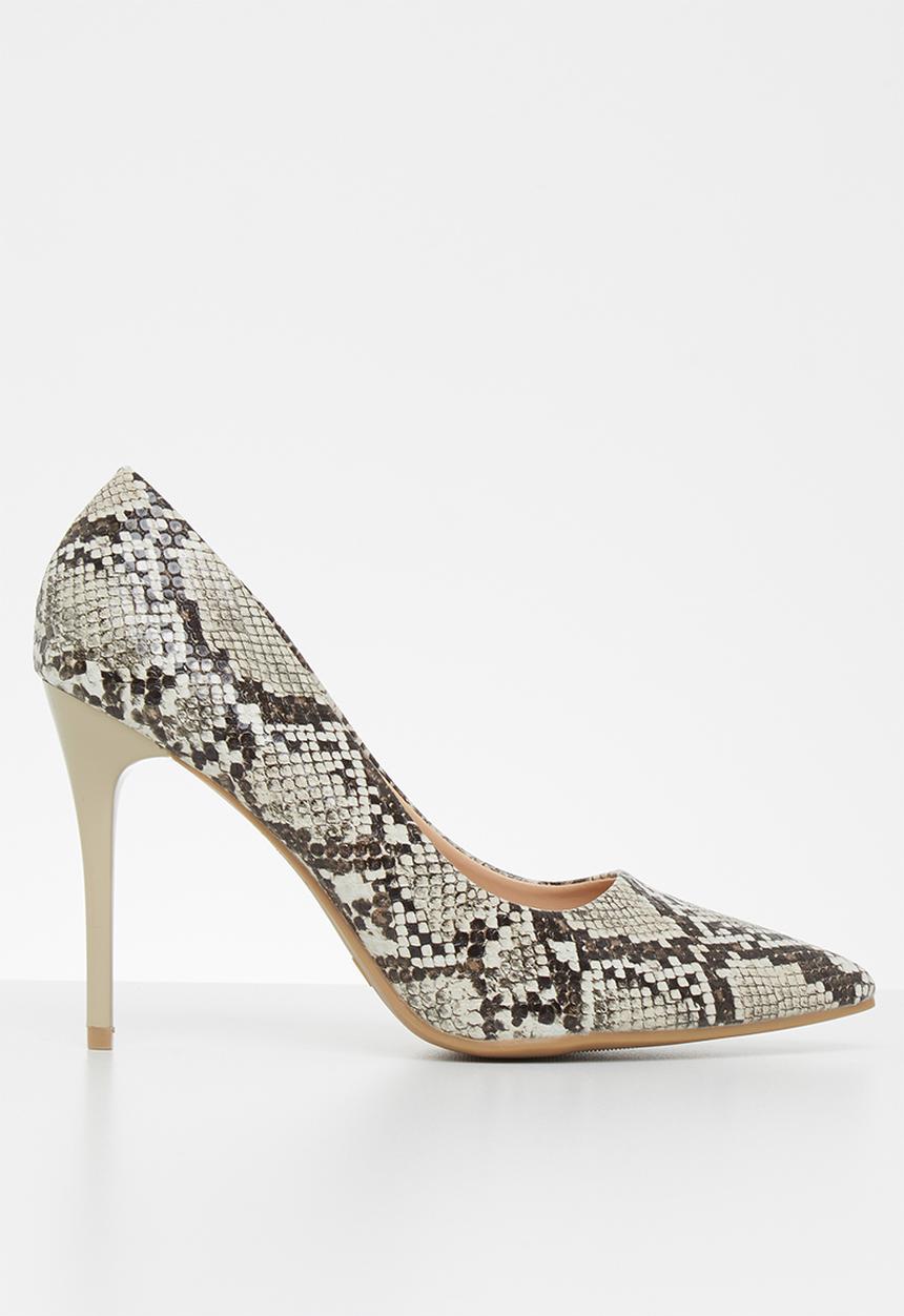 Jada - Snake court - beige & brown 