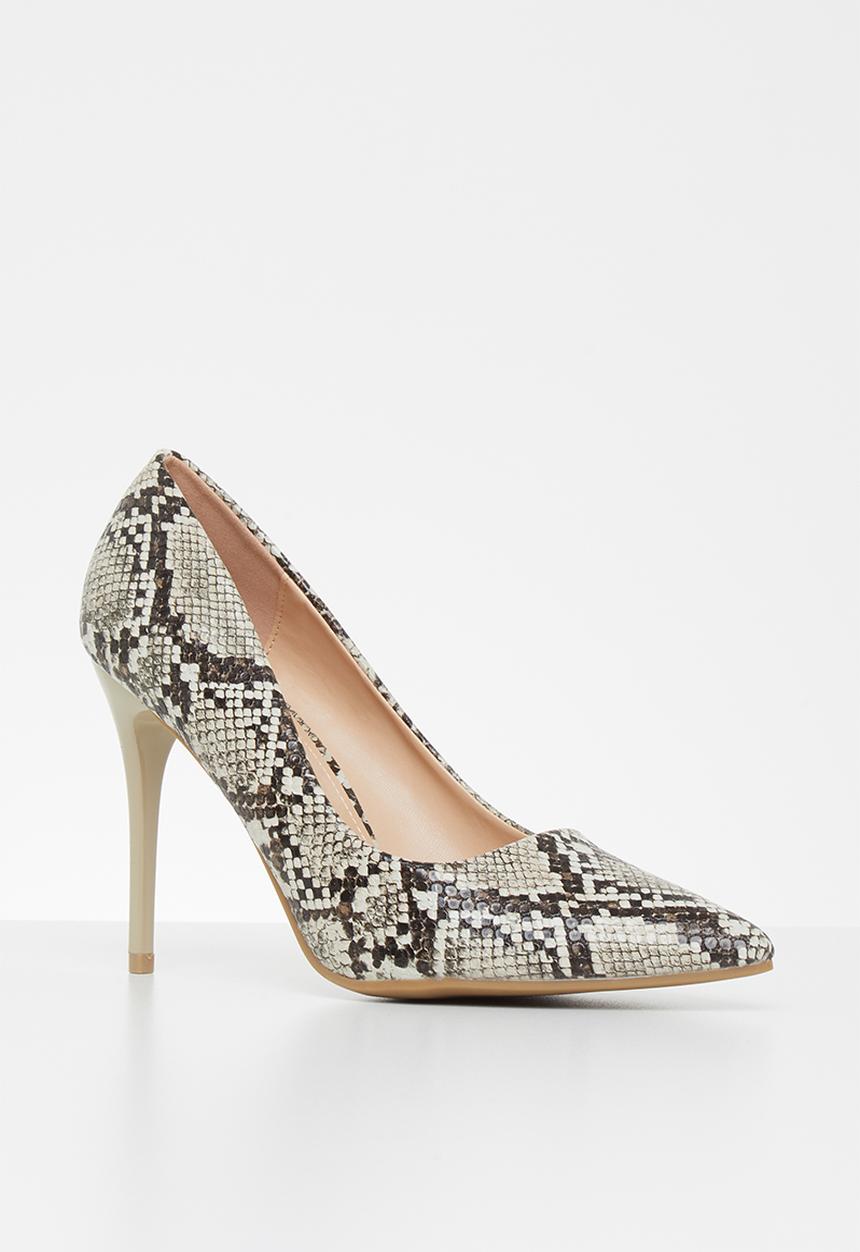 Jada - Snake court - beige & brown 