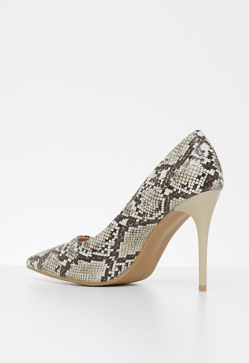 Jada - Snake court - beige & brown 