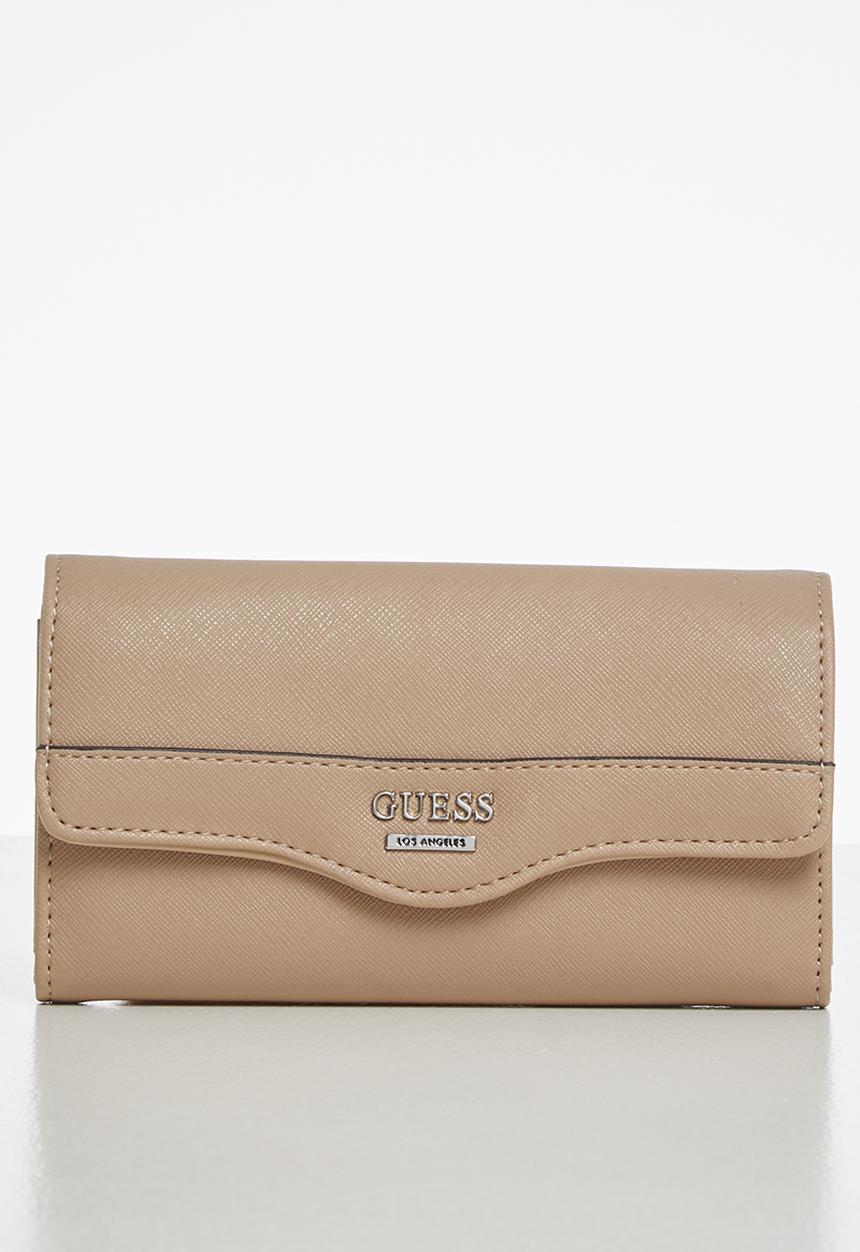 GUESS - Modesto slg slim purse - caramel