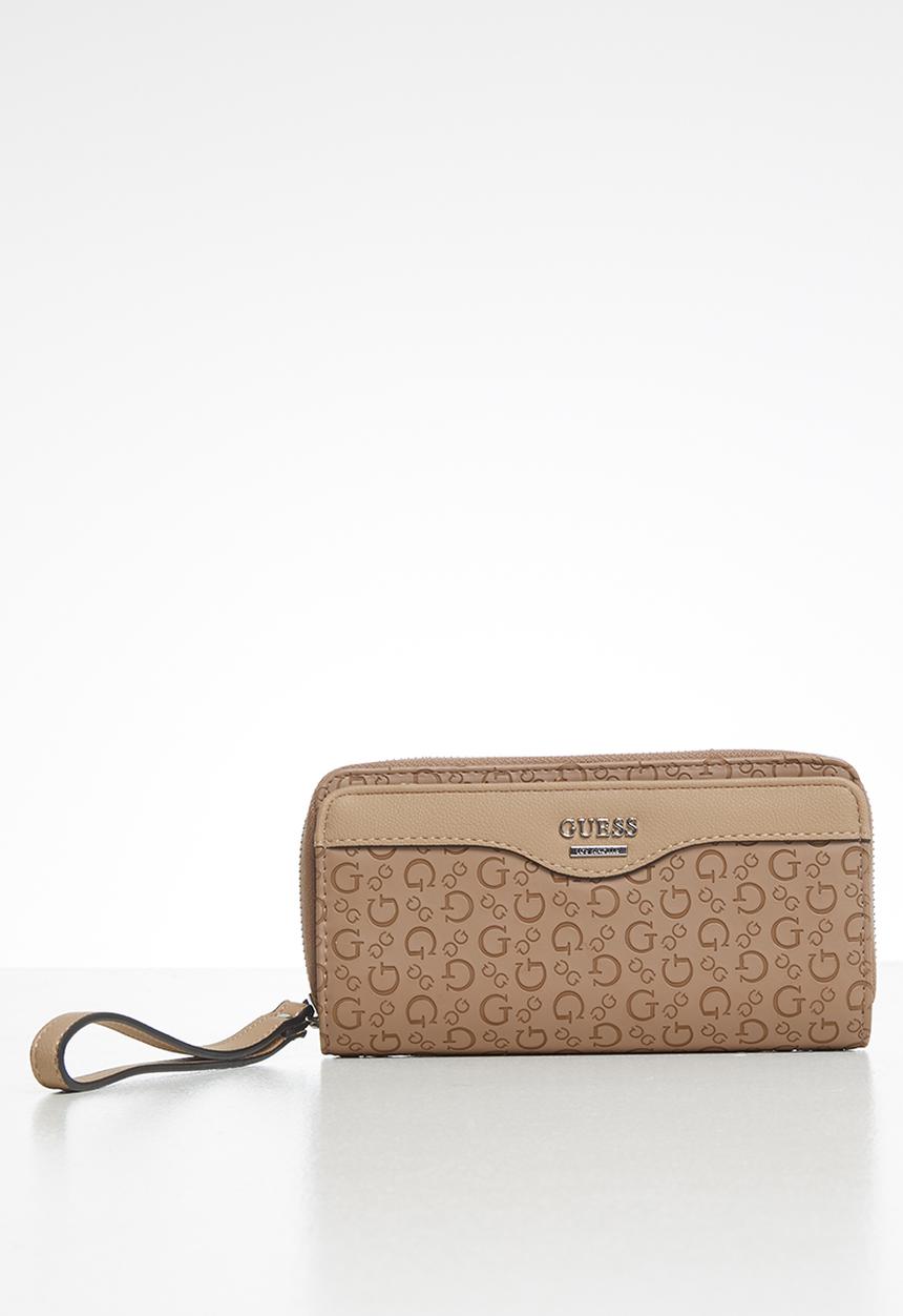 GUESS - Modesto slg multi zip w wrislt - nut