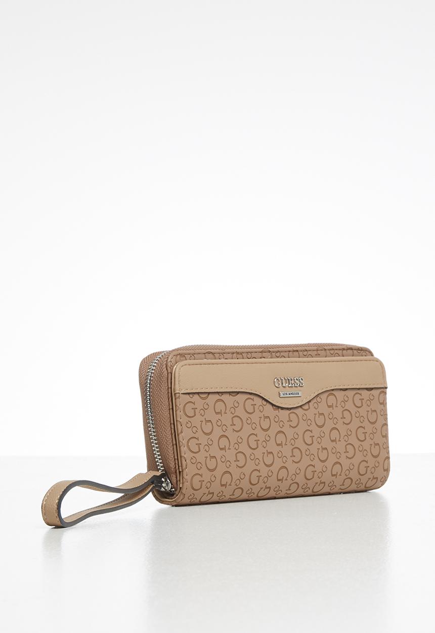 GUESS - Modesto slg multi zip w wrislt - nut