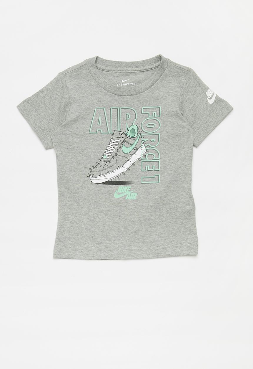 Nike - Nike boys AF1 connect the dots short sleeve tee - grey