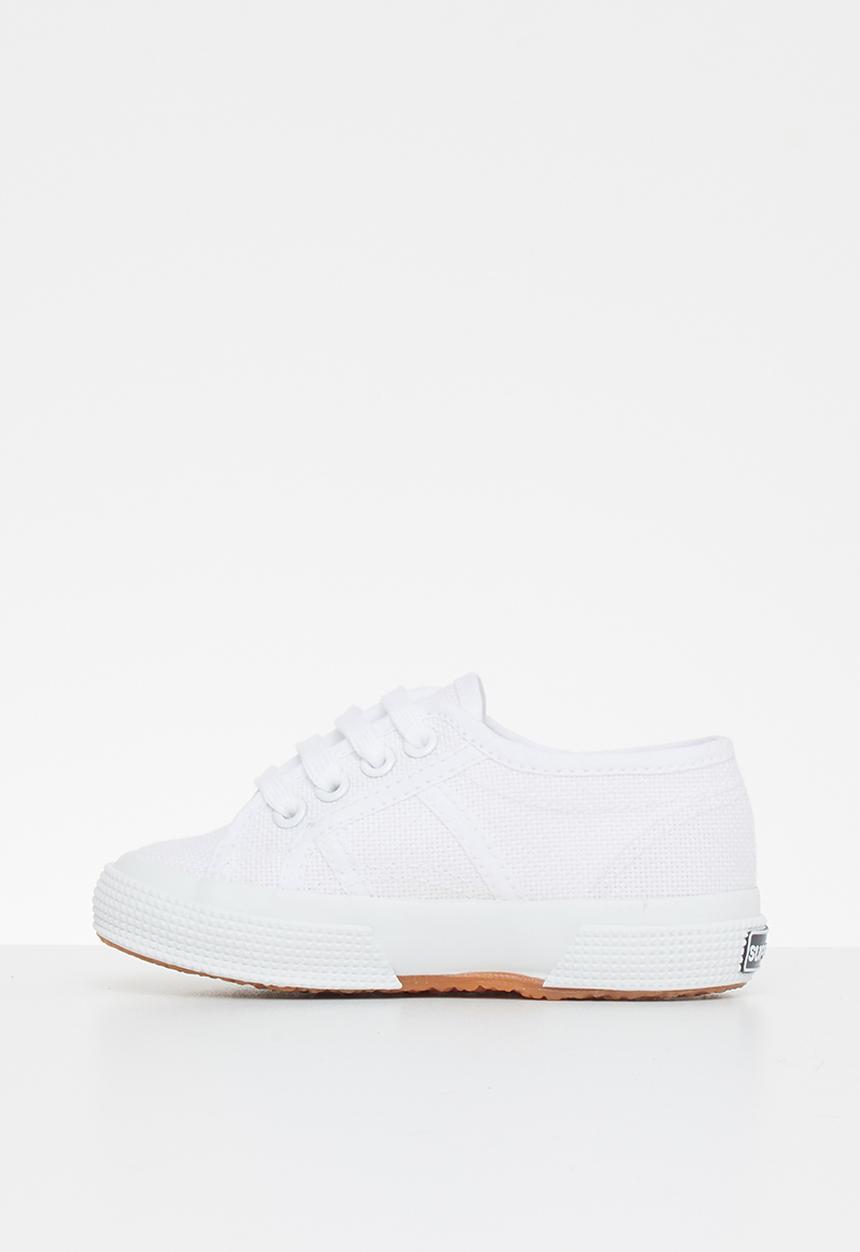 SUPERGA - Canvas lace up - white