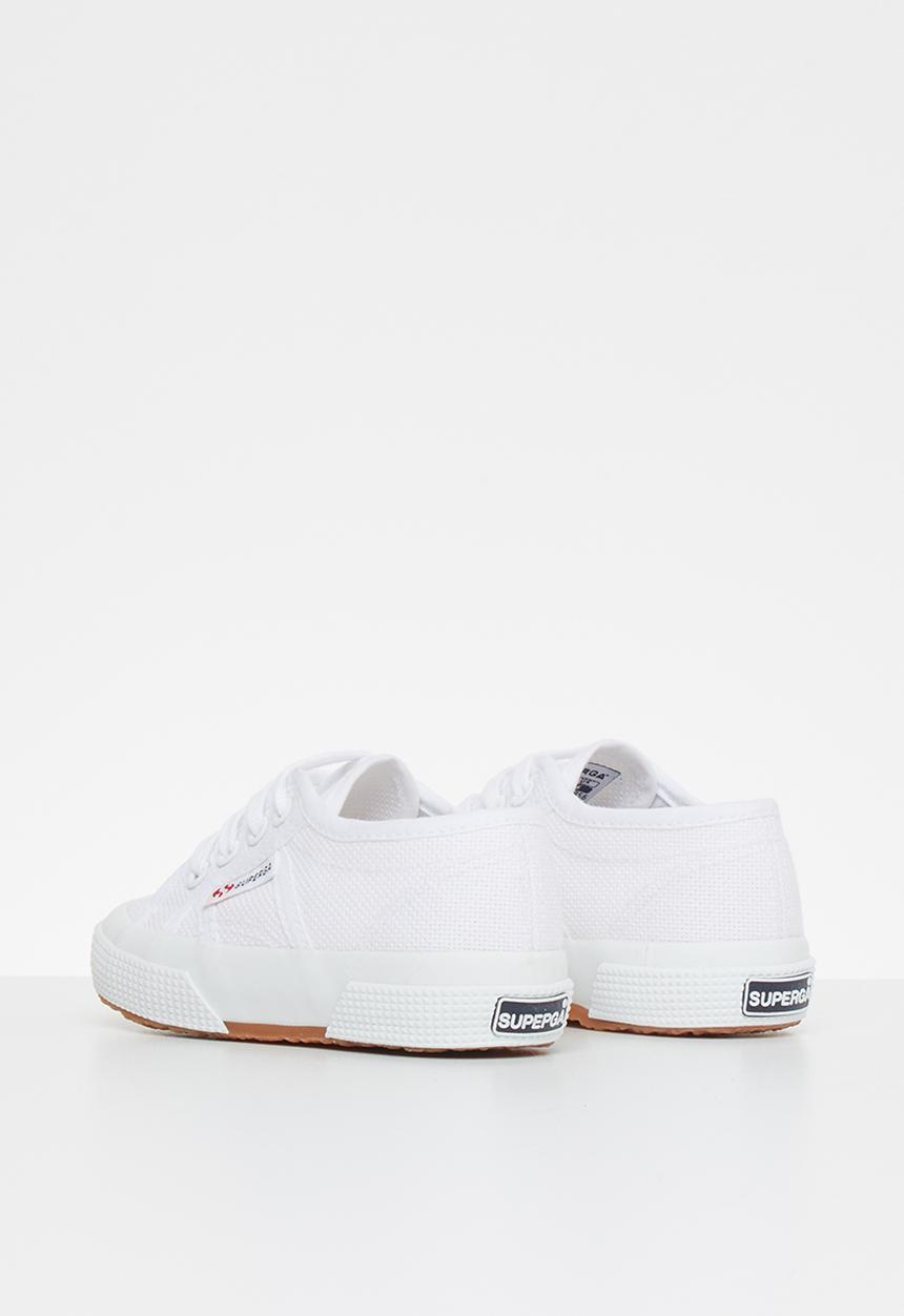 SUPERGA - Canvas lace up - white