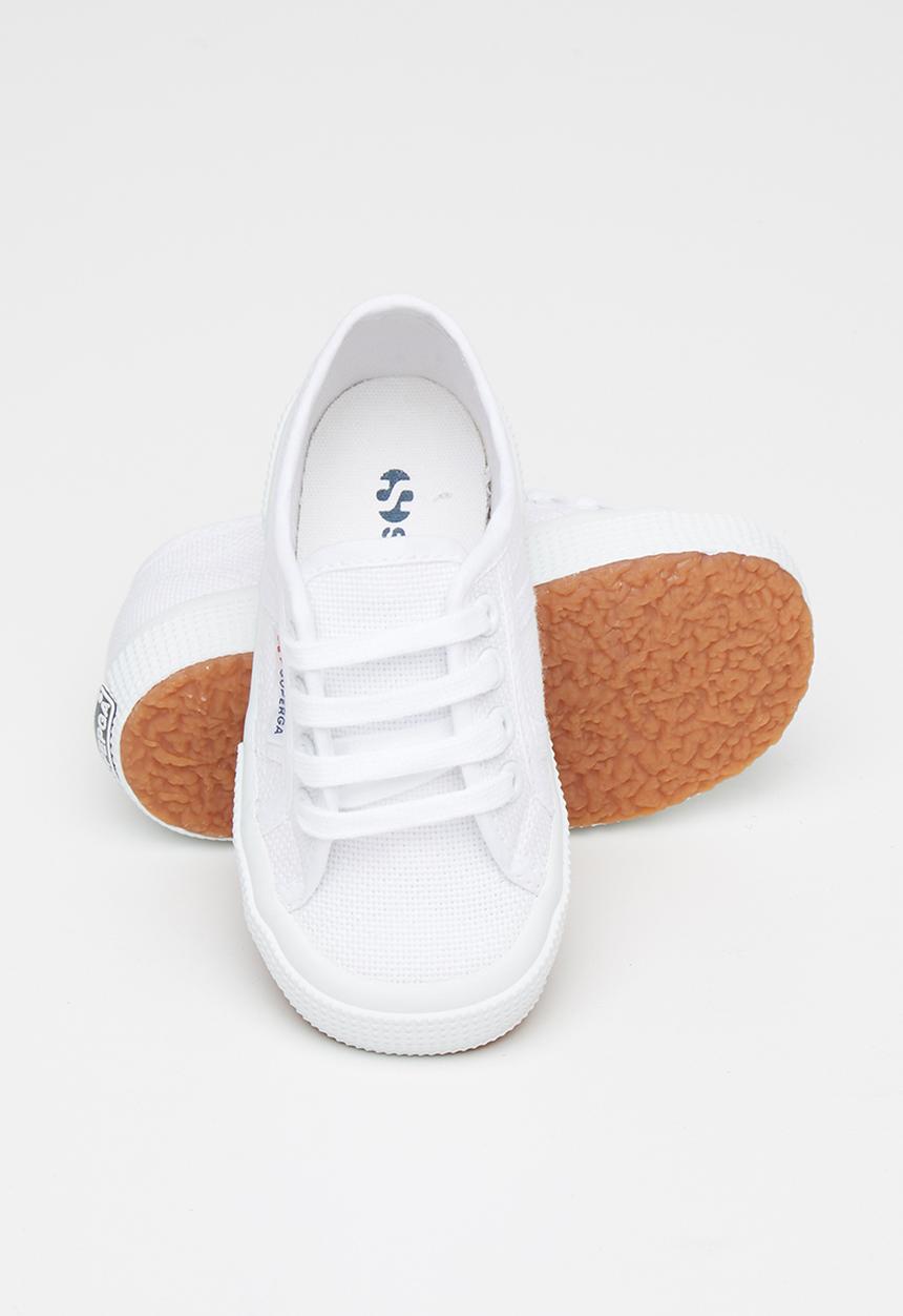 SUPERGA - Canvas lace up - white
