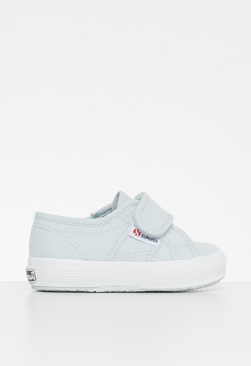 SUPERGA - Classic velcro sneaker - blue
