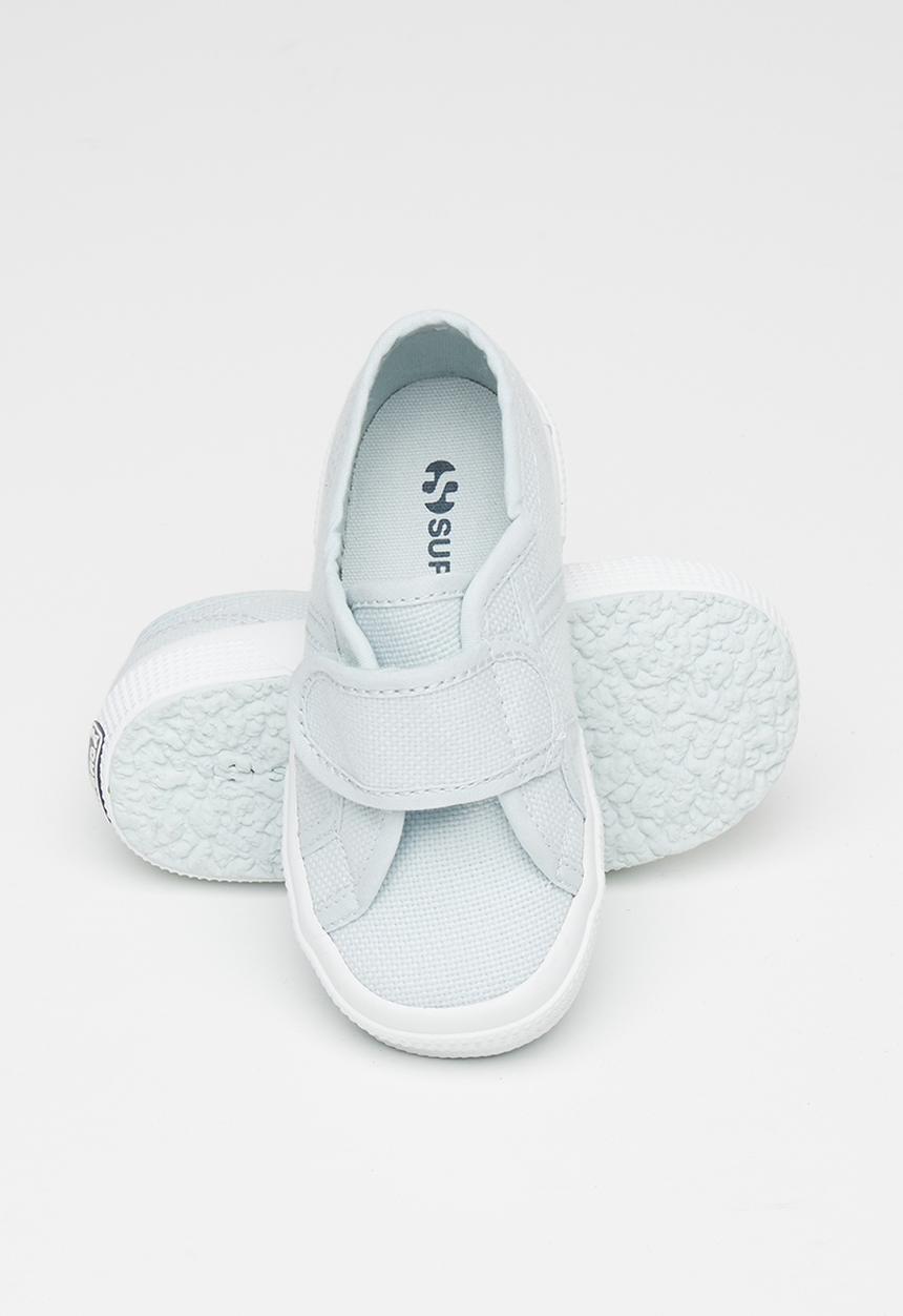 SUPERGA - Classic velcro sneaker - blue