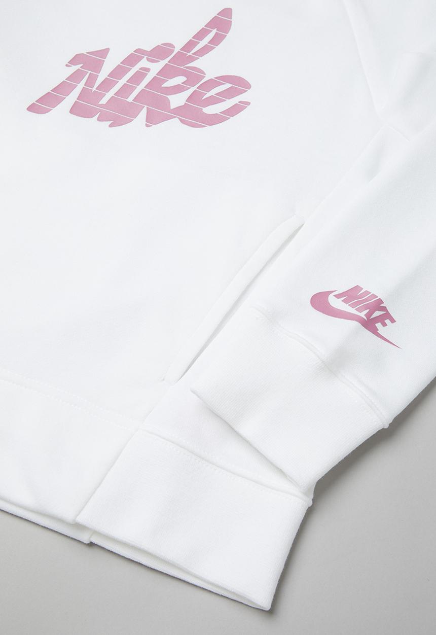 Nike - Girls nsw crew gx fg - white & pink