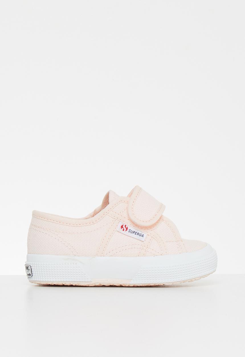 SUPERGA - Classic velcro sneaker - pink