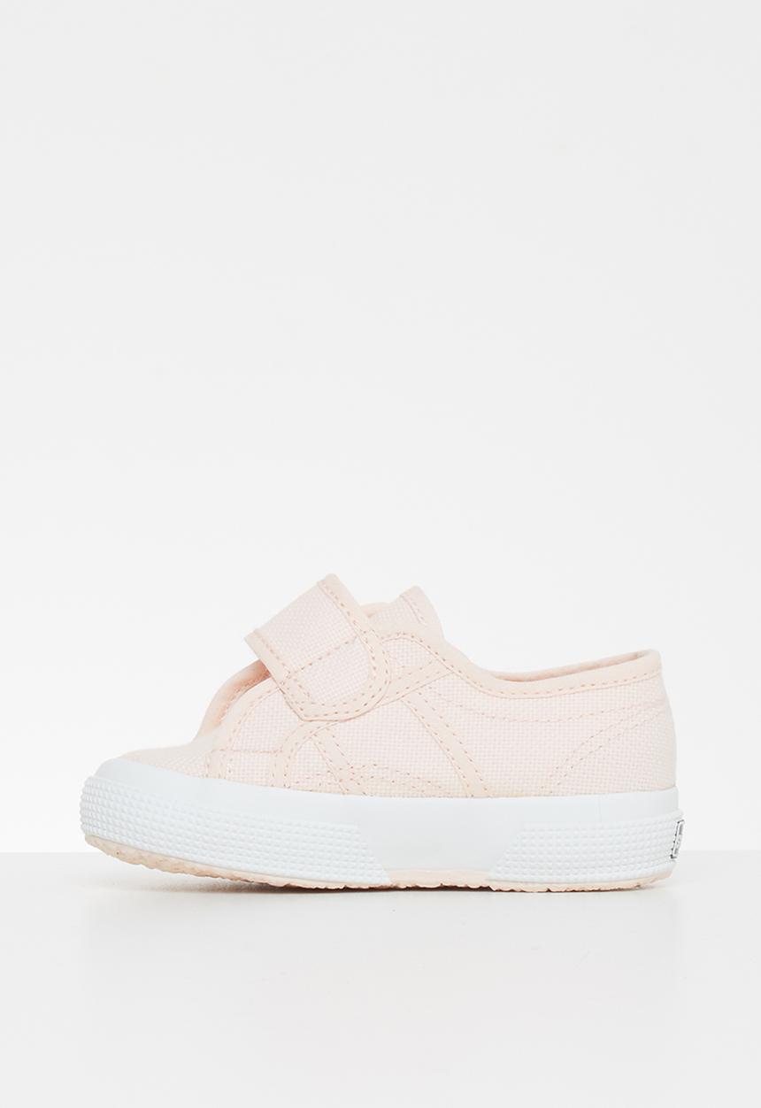 SUPERGA - Classic velcro sneaker - pink