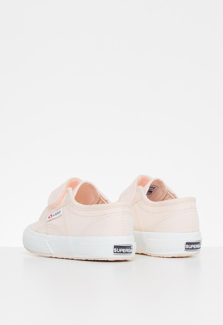 SUPERGA - Classic velcro sneaker - pink