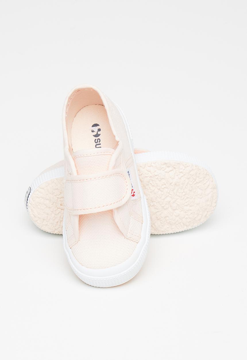 SUPERGA - Classic velcro sneaker - pink