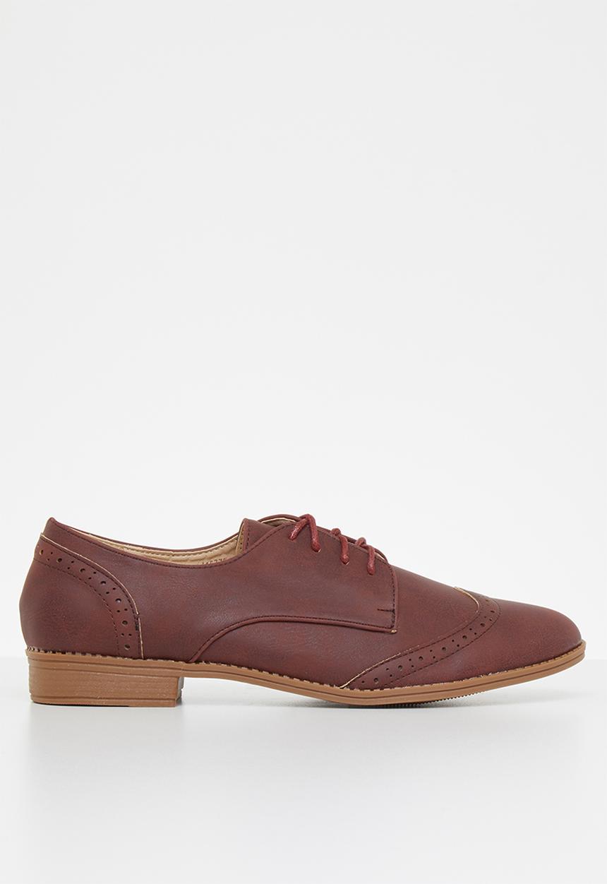 Jada - Lace-up oxford - burgundy