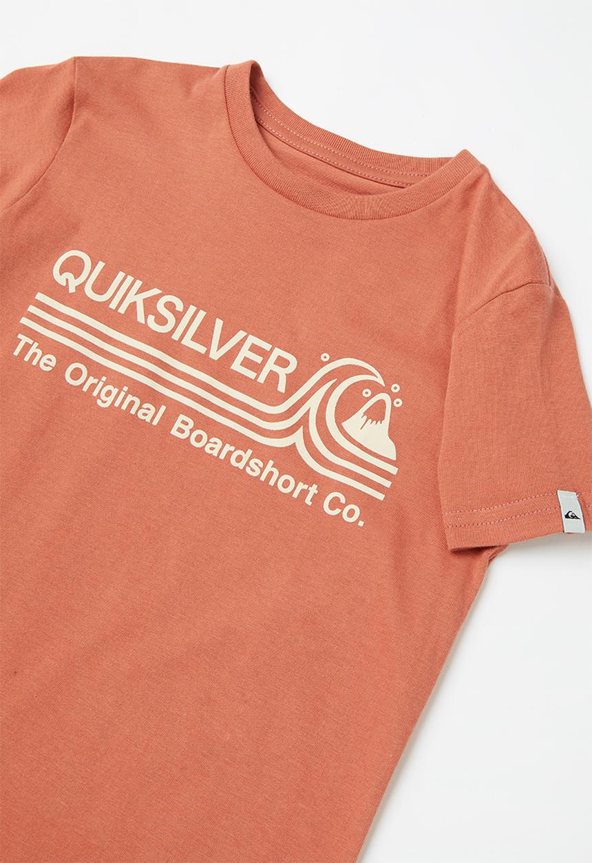 Quiksilver - Stone cold classic short sleeve - orange 