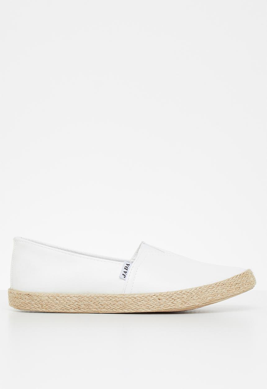 Jada - Espadrille slip-on - white