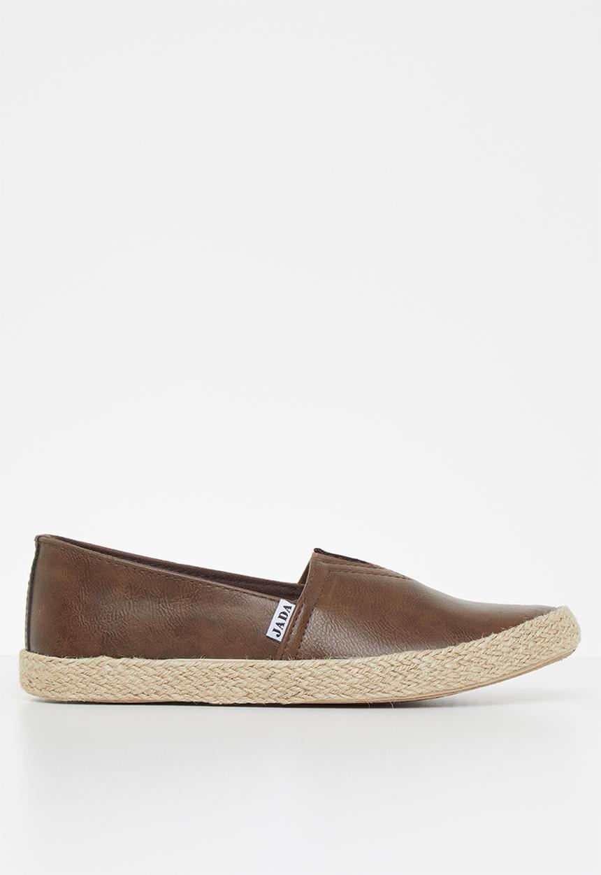 Jada - Espadrille slip-on - dark brown