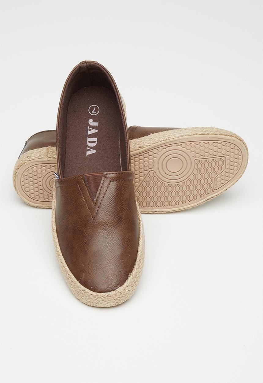 Jada - Espadrille slip-on - dark brown