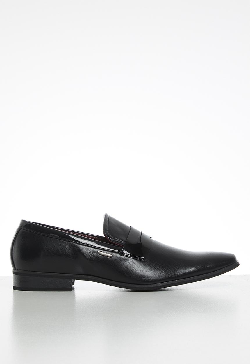 Anton Fabi - Theo mens slip on - black