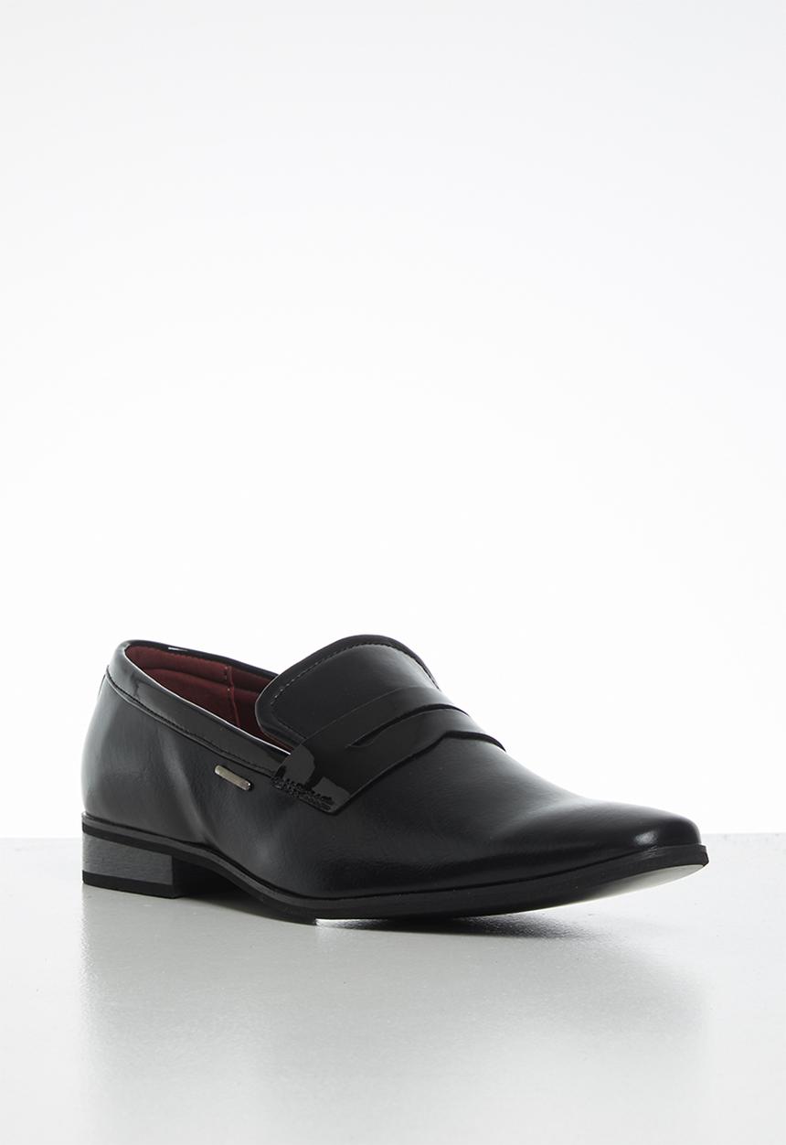 Anton Fabi - Theo mens slip on - black