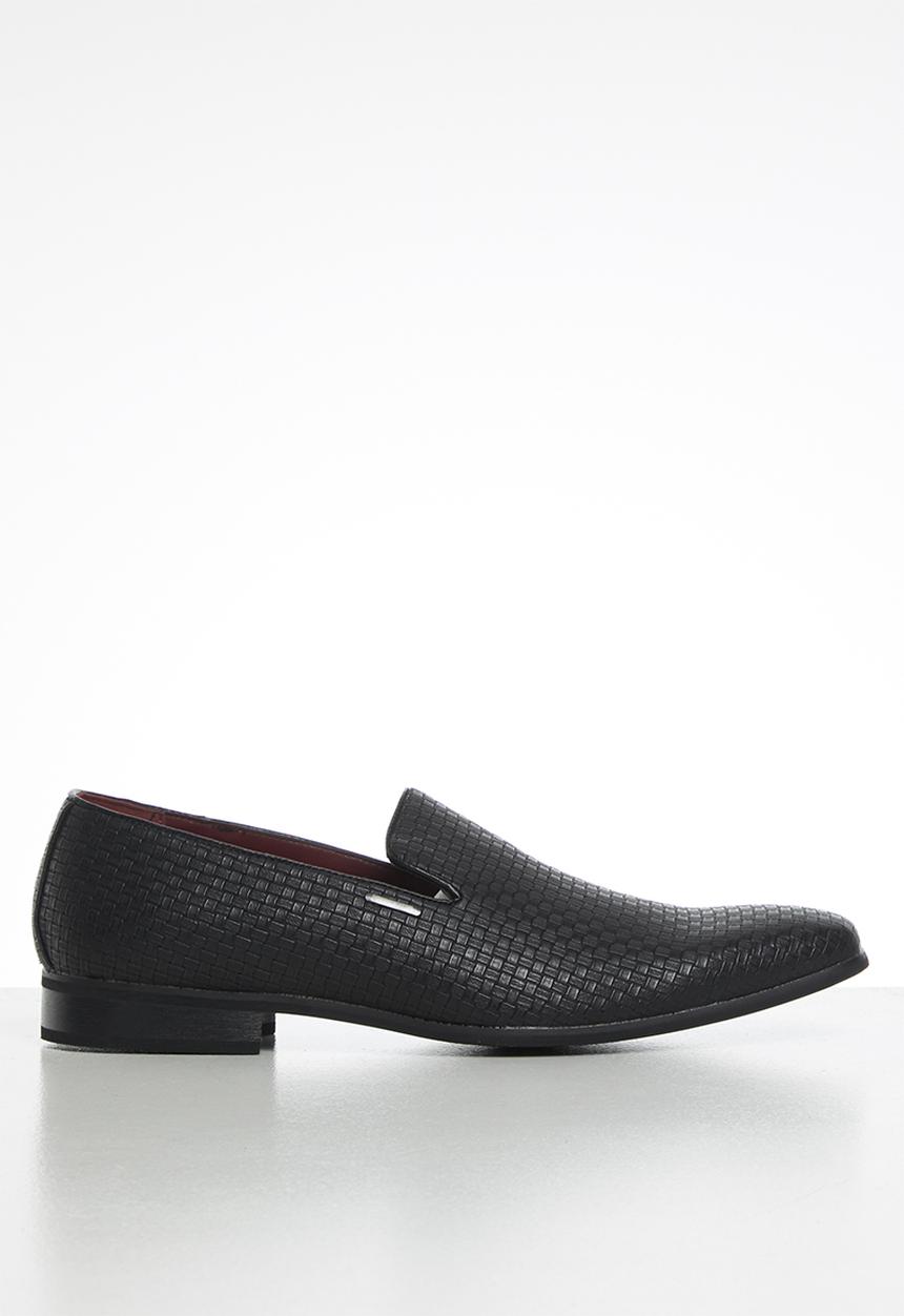 Anton Fabi - Moroni mens slip on - black